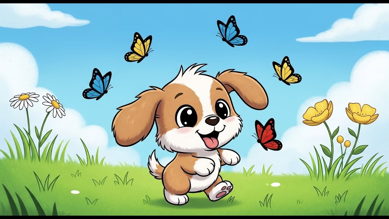 Cuddly Puppy Wiggle | Cute Animal Kids Song | Toddler Sing Along