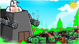 Upgrading My Zombie Base Until I Kill Literally Everything screenshot 5