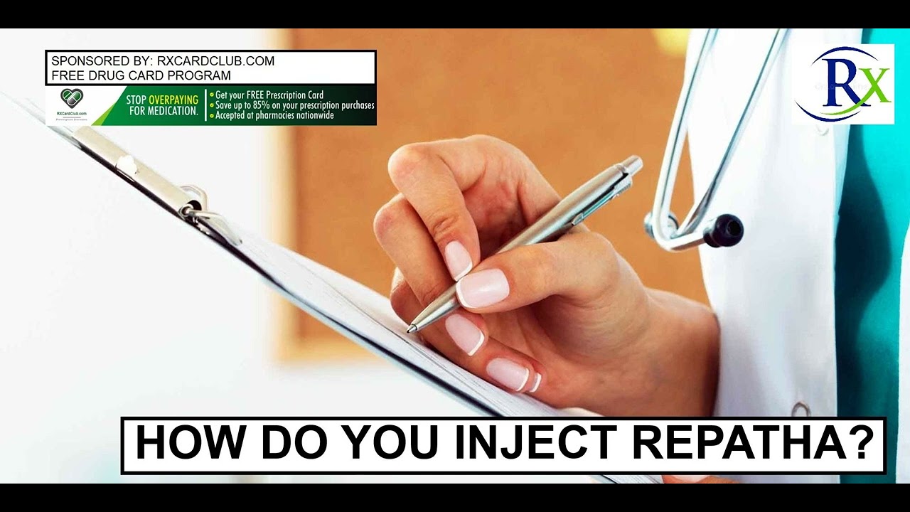 Repath Injction How Do You Inject Repatha - YouTube