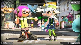 【ホタルと写真撮影！】　ホタルamiibo　ヒーローモードクリア後　スプラトゥーン2　Splatoon 2　"Using Marie amiibo after Hero Mode"