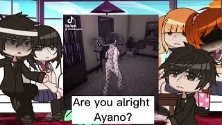💌- Yandere simulator react to Ayano aishi -💌