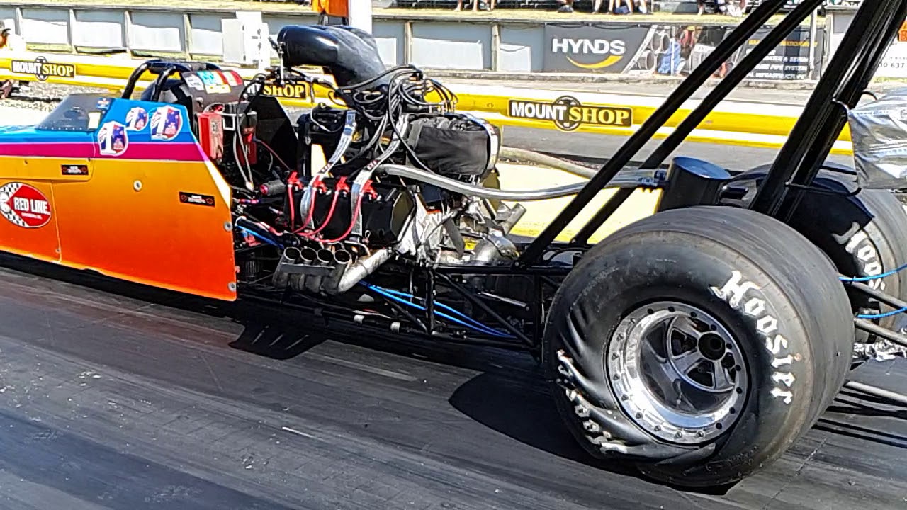 Top alcohol dragster slow motion launch YouTube