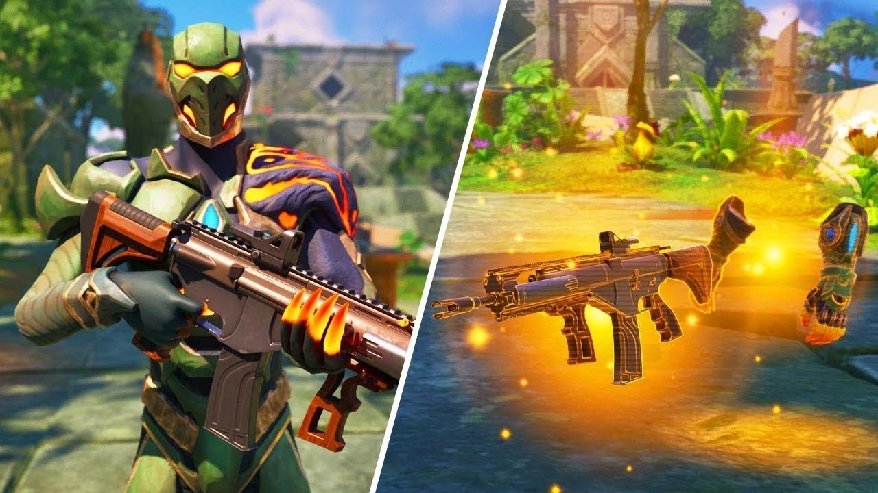 NEW Mythic Boss Wildguard Relik, Cloak Gauntlets & Relik's MK-Alpha Assault Rifle in Fortnite!
