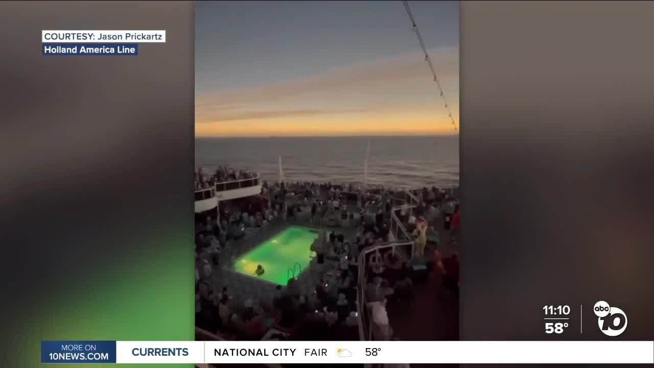 VIDEO: Cruise ship experiences total solar eclipse at sea