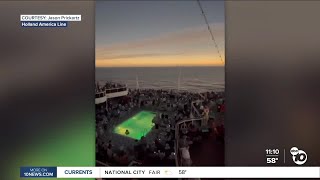 VIDEO: Cruise ship experiences total solar eclipse at sea