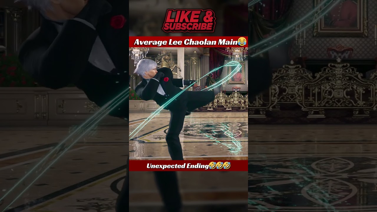 Average Lee Chaolan Mains Be Like 😂| Tekken 8 Funny Shorts | 