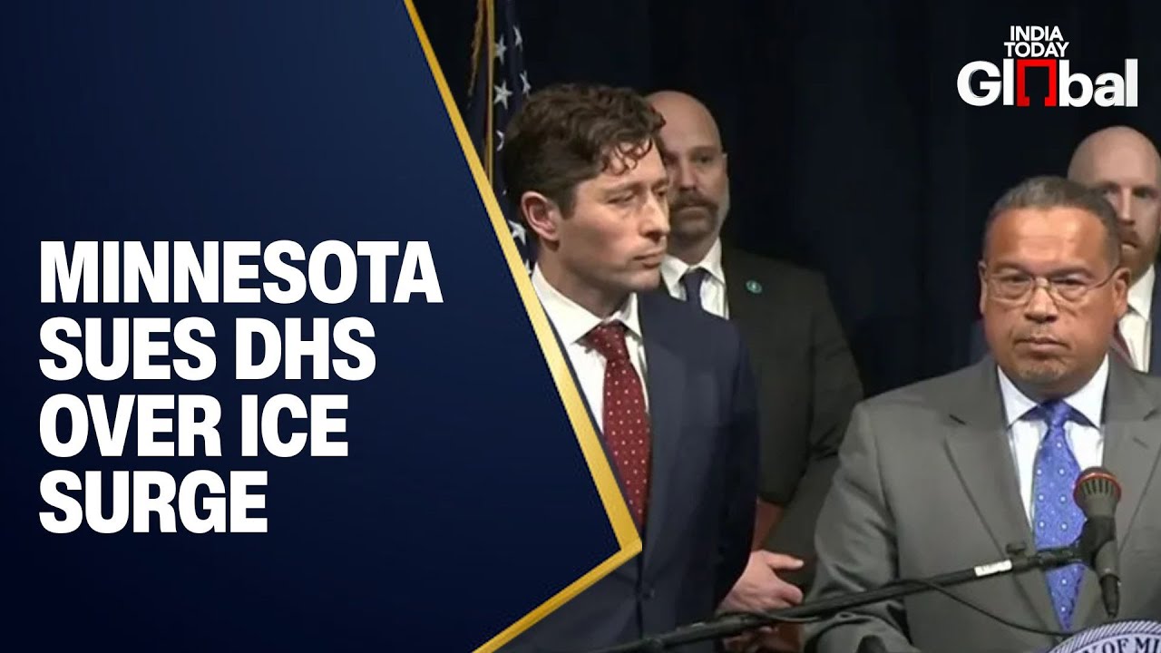 LIVE: Minnesota Attorney General Keith Ellison Holds Press Conference on ICE Shooting
