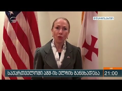 საქართველოში აშშ-ის ელჩის განცხადება