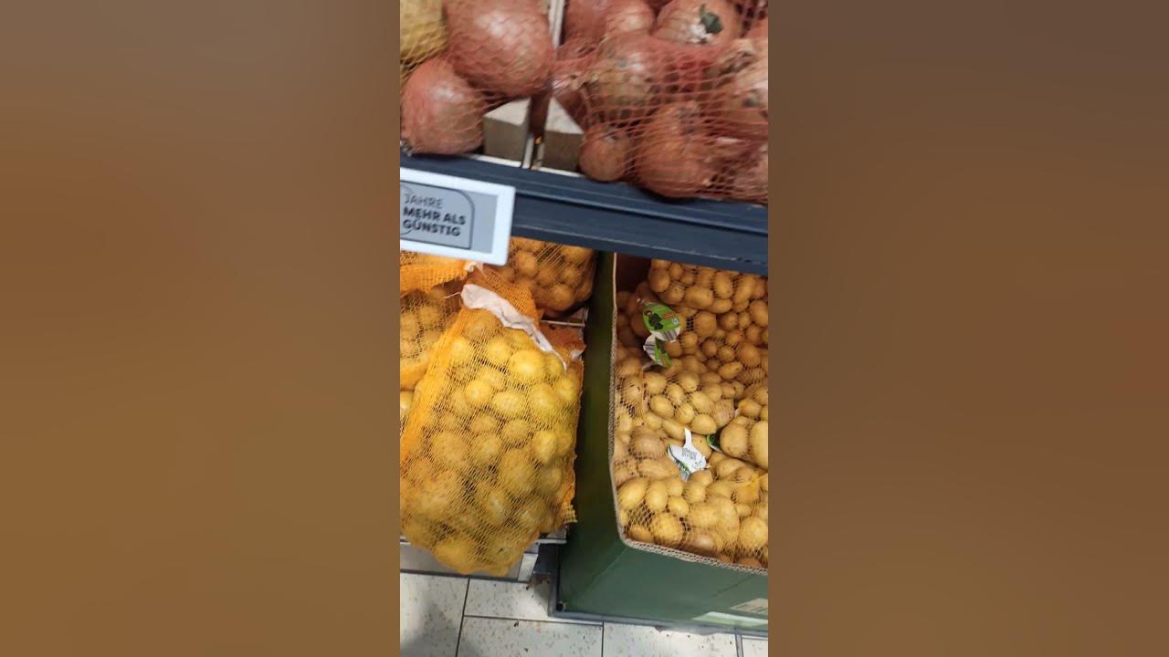 Цена на картофель в Германии - YouTube