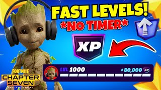 No Timer Xp Map How To Level Up Fast In Fortnite Earn Xp In Chapter 7