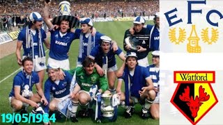 Everton vs Watford 19/05/1984- FA Cup 1983/1984 (Final)