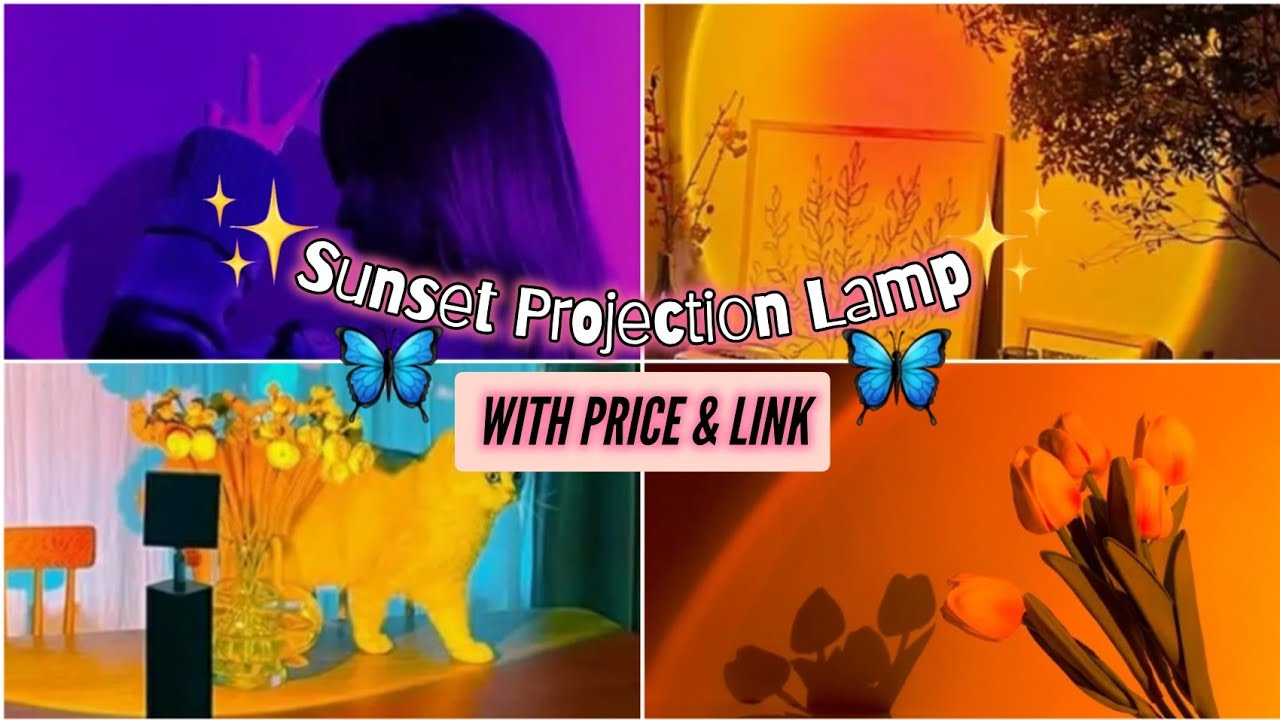 Daraz Finds 🛍 Sunset Projection Lamp Affordable Daraz Finds Heeru World YouTube