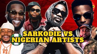 Did Sarkodie diss Nigerian artists on his Sarkodie - Brag song?