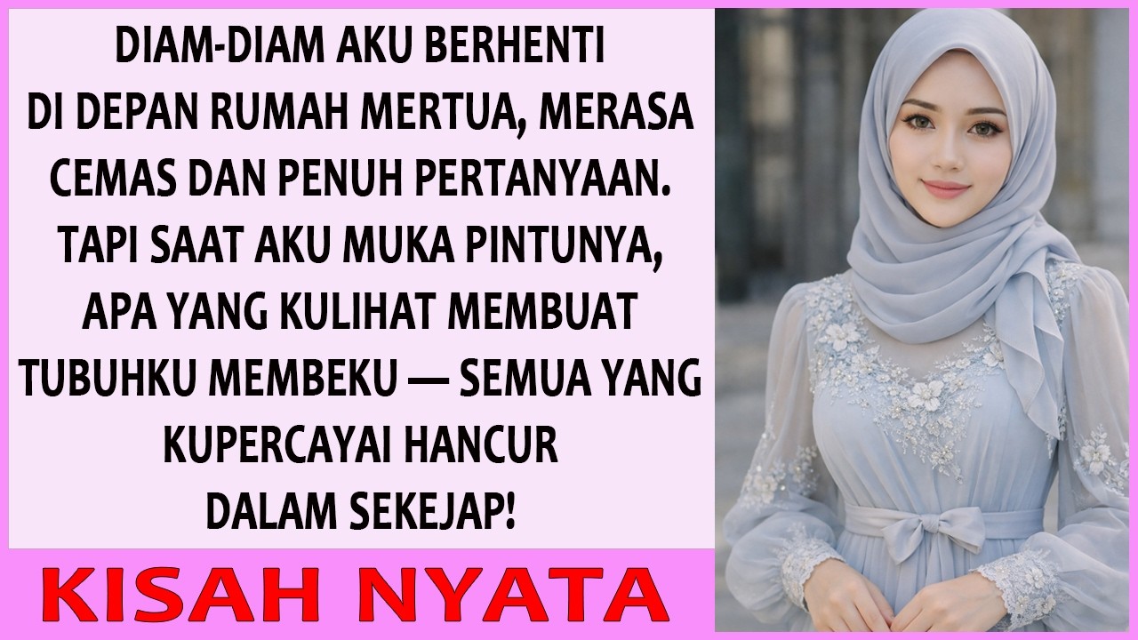 AKU BERHENTI DI DEPAN RUMAH MERTUA – SAAT AKU BUKA PINTUNYA, AKU TAK MENYANGKA APA YANG AKU LIHAT...