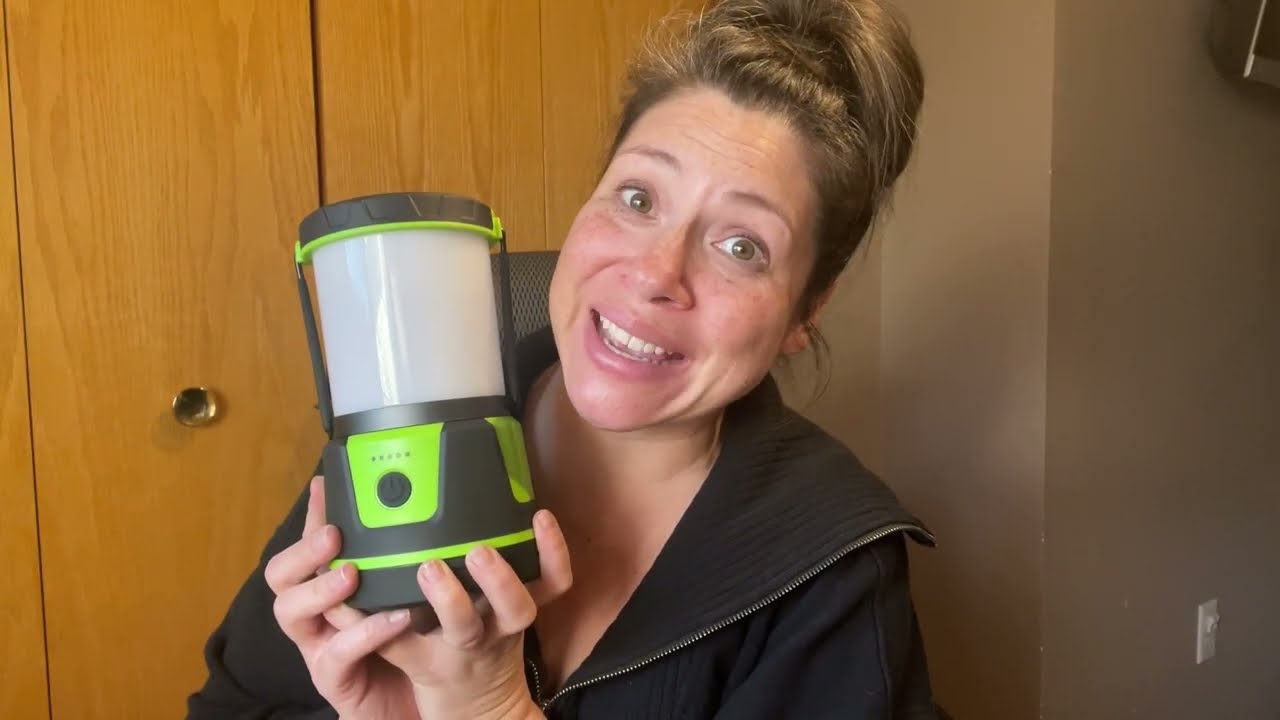 Power Outage Must-Have! Rechargeable Camping Lantern Amazon Review