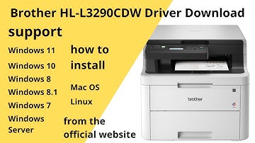 Brother HL-L3290CDW Driver Download and Setup Windows 11 Windows 10,Mac 13, Mac 12, Mac 11