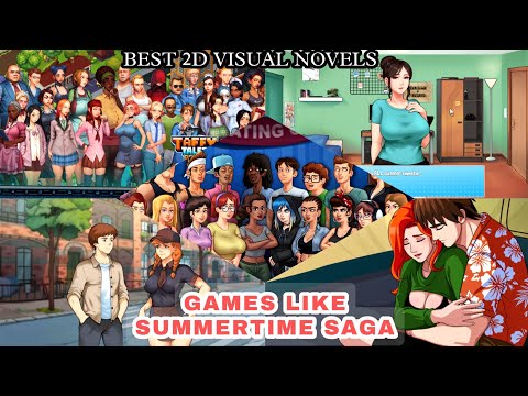 Top 5 Games Like Summertime Saga 2D Visual Novels You Must Try