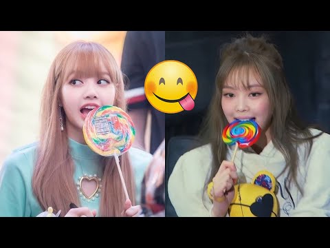 BLACKPINK Favorite Lollipop, Rosé Accidentally Show Her Screen Phone!