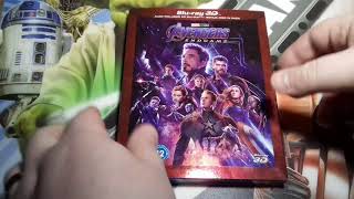 Avengers Endgame 3D Blu-Ray (UK) Unboxing
