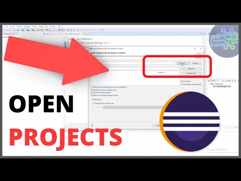 تصویری: چگونه یک پروژه اندروید موجود را در Eclipse باز کنم؟