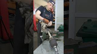 How to quickly remove the outer CV joint of a driveshaft #shorts screenshot 3