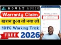GoBoult Warranty Claim | Boult Audio Warranty Claim Process | Boult Warranty Claim Step By Step