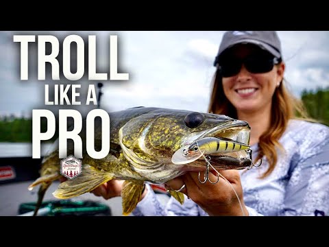 Trolling for Walleyes - SIMPLE and EASY SET-UP!! 