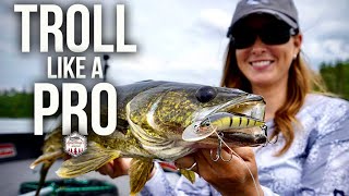 Trolling for Walleyes  SIMPLE and EASY SETUP!!