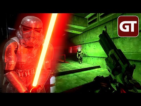 Jedi Knight Remake und Remaster + Half-Life 1 mit Raytracing - PC-Klassiker mit neuer Grafik!