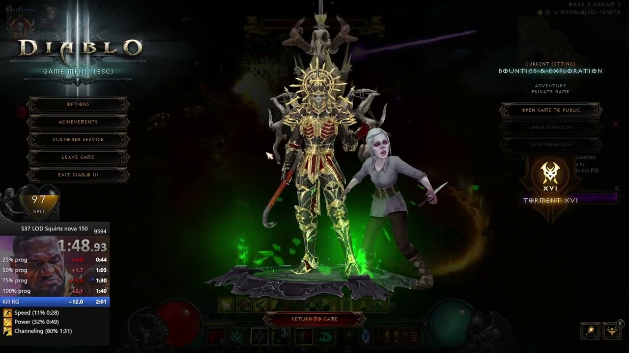 S37 LOD squirts nova sub 2min killing the fake boss