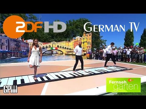 #ilGrandePiano al Fernsehgarten su ZDF TV, Live performance 8 July 2018