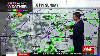 First Alert Forecast: Rain chances stick around