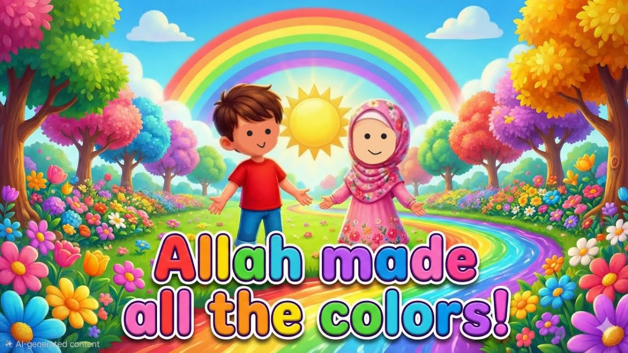 Allah Made the Colors | Islamic Kids Poem