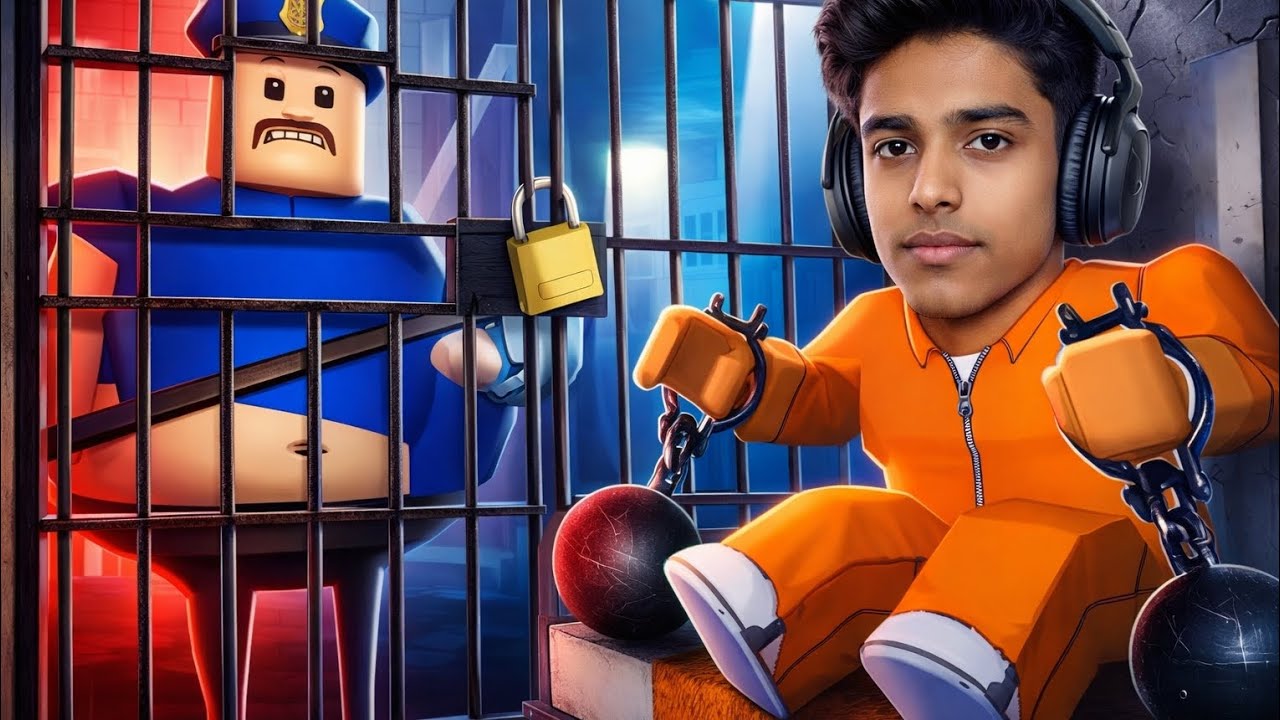 🔥 ROBLOX PRISON ESCAPE 😈 | Full Jail Break Gameplay | SHADOW DEVIL 🖤