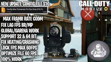 Optimize Your Gameplay Codm Season 10 Optimize Config File Fix Lag Fps
