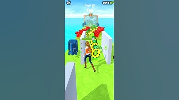 Run rich 3D💃🏻💵 Walkthrough gameplay🤩(Android iOS games) (All level)14