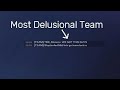 Most Delusional Team - Rainbow X