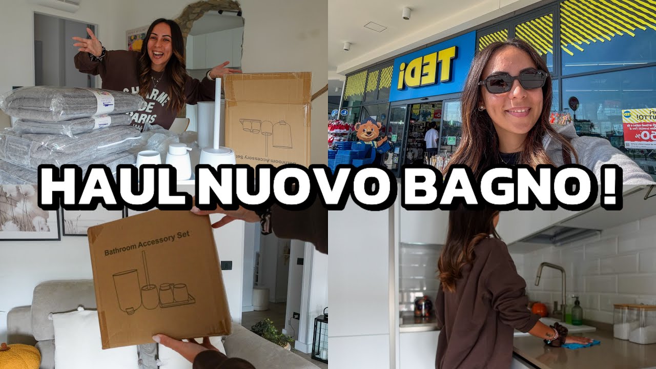 ACQUISTI PER IL NUOVO BAGNO || SVUOTA LA SPESA || IN GIRO CON NOI & TANTO ALTRO !
