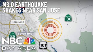 M3.0 Earthquake Shakes Near San Jose: USGS screenshot 3