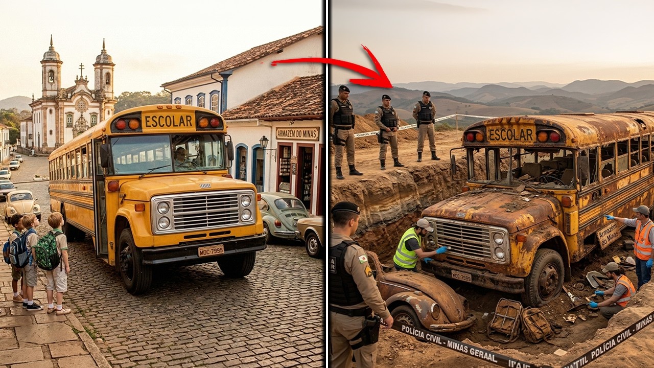 Ônibus Escolar Desapareceu Em Minas Gerais Em 1989 — 35 Anos Depois Uma Escavação Chocou A Polícia