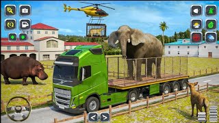 Animal Cargo Truck Driving 3D Game Animal Cargo Transport Truck - Android Gameplay Part 1(2025) screenshot 1