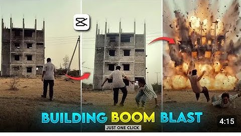 Trending Building Blast Video Editing | Realistic Vfx Effect Using Ai Tool | Building Blast VFX Edit