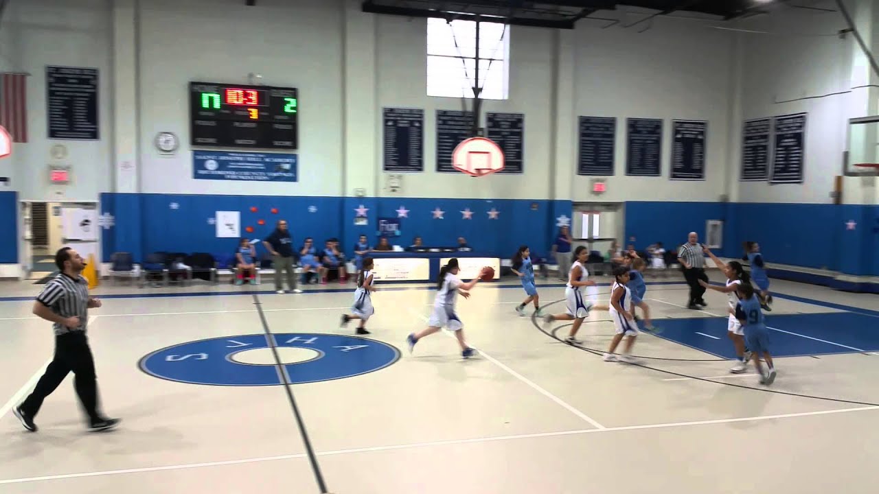 Basketball Game SJHA final seconds