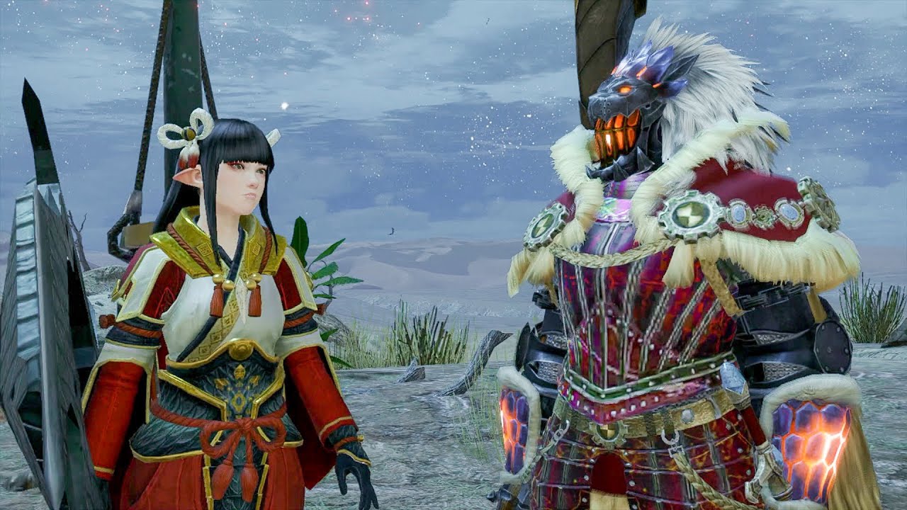 Monster Hunter Rise Sunbreak New LBG Build Powder Mantle Intriped Heart