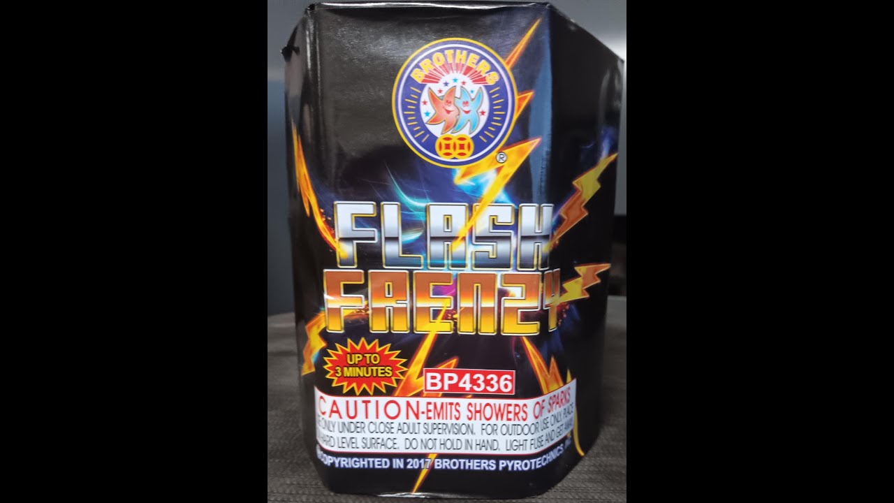 FLASH FRENZY FOUNTAIN BY (BROTHERS FIREWORKS) FOUNTAIN FRIDAY SEASON 2 EP33