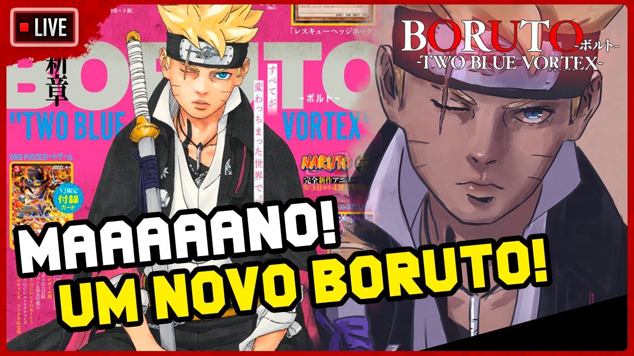 Como ler o mangá de Boruto: Two Blue Vortex de graça e em português