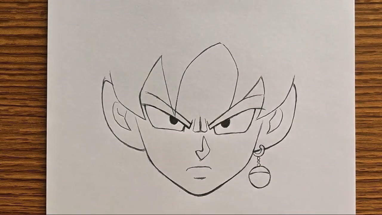 How to draw Goku Black - [Dragon Ball Z]
