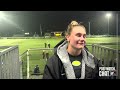 Post Match Chat: Meg Jones