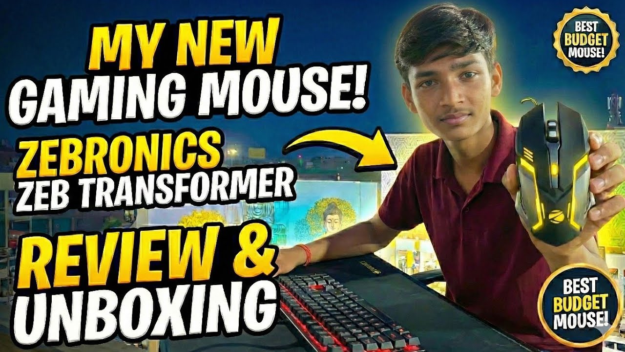 Zebronics zeb transformer mouse ⚡ 