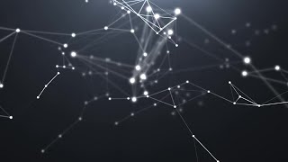 Gray Plexus Background Stock Motion Graphics
